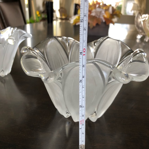 Floral Glass Bowls - Picture 2 of 6